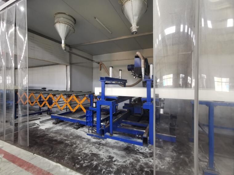 機(jī)制冷庫(kù)板定尺寸切割系統(tǒng)